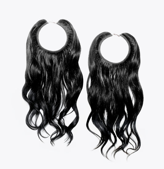 BLK LHOOPs CHOPPY Earrings